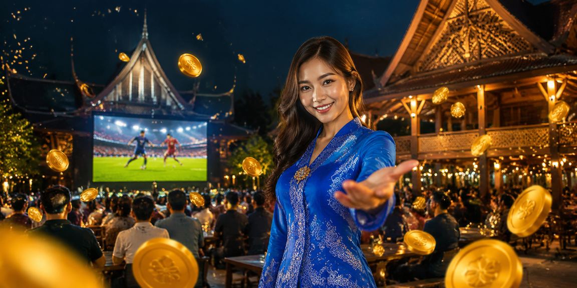 Pertaruhan bola sepak di Sarawak dengan pakaian tradisional
